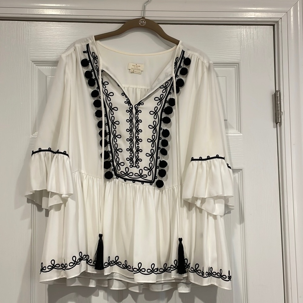 Kate Spade Pom Pom Blouse